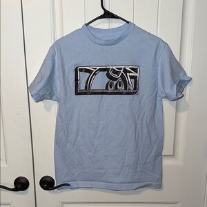 The Hundreds Adam Bomb Light Blue Graphic Tee
